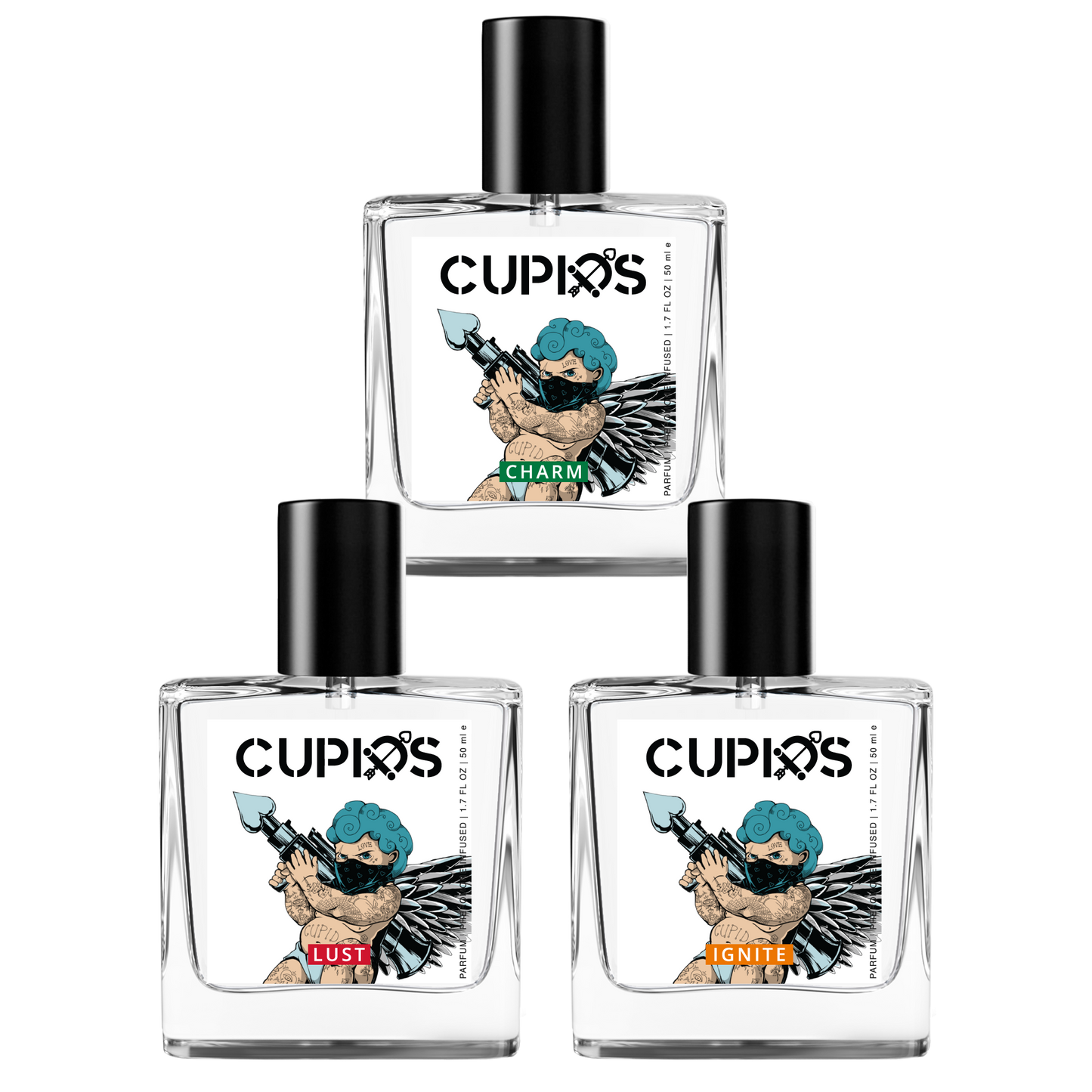 Cupids Charm, Ignite, Lust